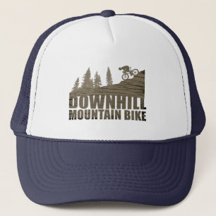 downhill off road mountain biking trucker hat