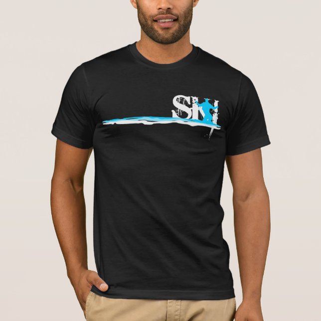 downhill ski T-Shirt (Front)