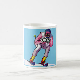 Downhill Skiing Mug