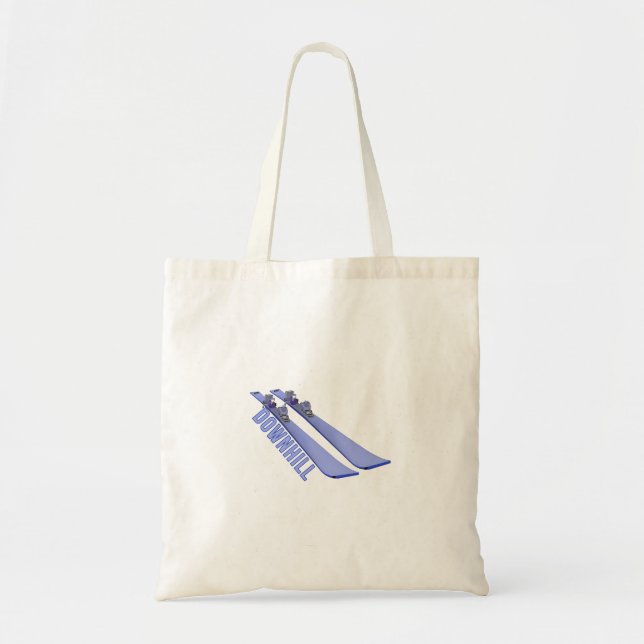 Downhill Tote Bag (Front)