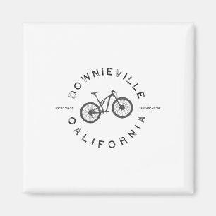 Downieville California Mountain Biking T Magnet