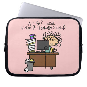 Download Life Humour Laptop Sleeve