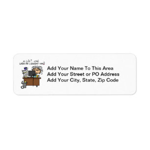Download Life Humour Return Address Label