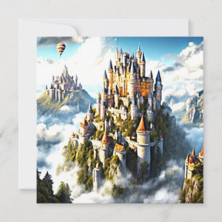 Downloadable Image - Castles Invitation