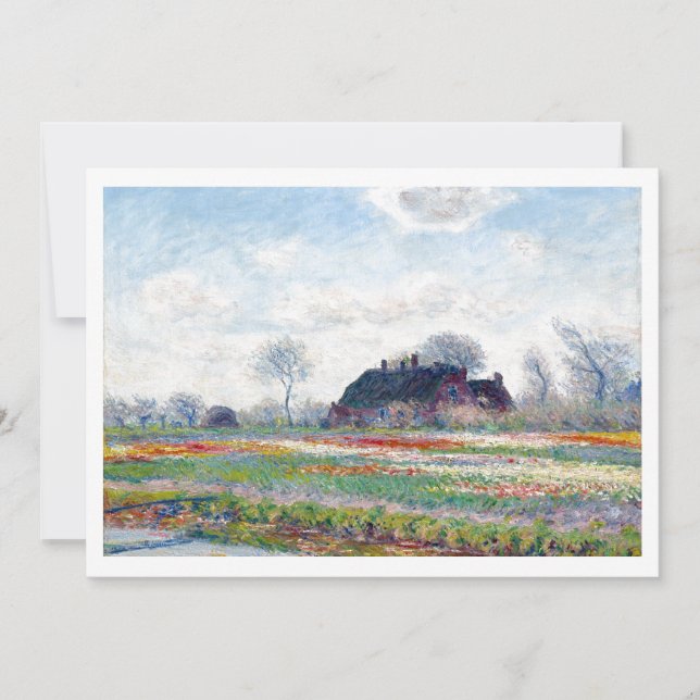 Downloadable old house landscape invitation (Front)