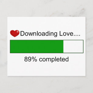 Downloading Love Postcard