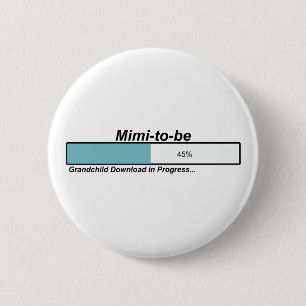 Downloading Mimi to Be 6 Cm Round Badge