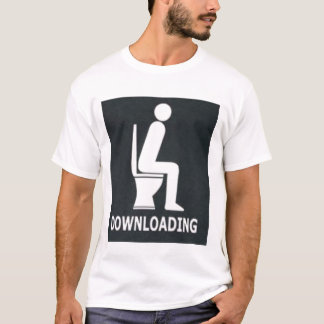 downloading T-Shirt