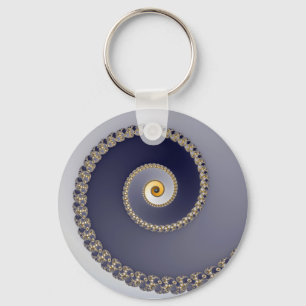Downstairs - Fractal Keychain