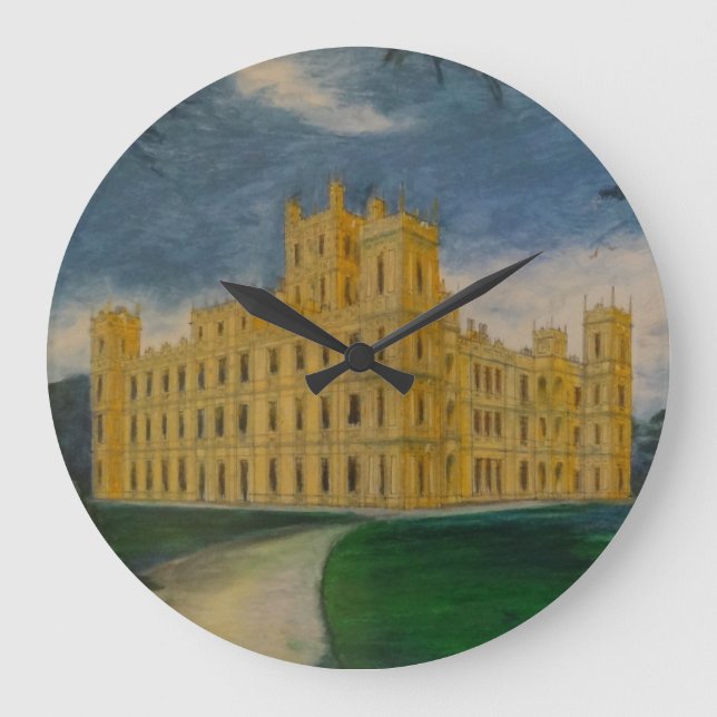 Downton Abbey Clock (Front)