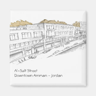 Downtown Amman - Jordan Magnet