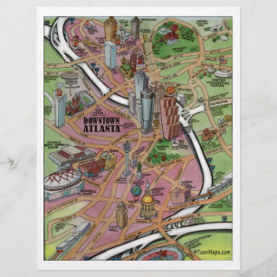 Downtown Atlanta Georgia Flyer