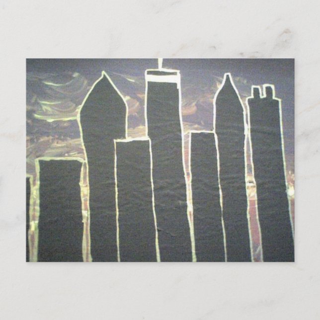 Downtown Atlanta Skyline Postcard (Front)