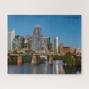Downtown Austin Texas at Dusk Jigsaw Puzzle