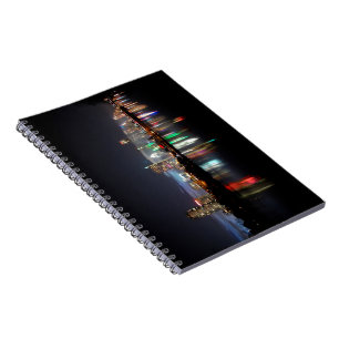 Downtown Austin Texas Night Skyline 2 Notebook