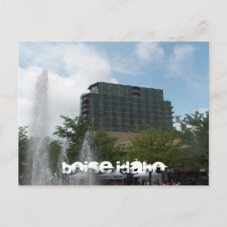 Downtown Boise Idaho Postcard