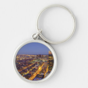 Downtown Boston and Hancock Tower Key Ring