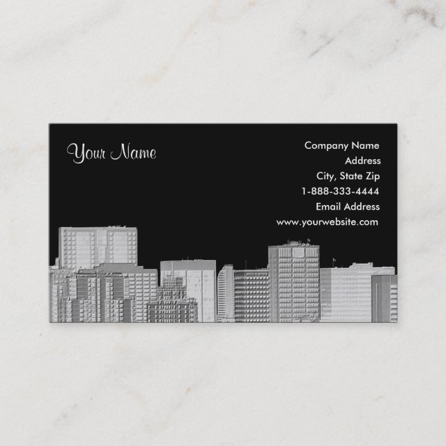 Downtown Business Cards (Front)