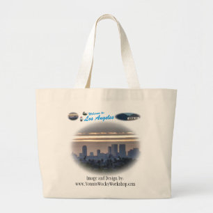Downtown Century City Large Tote Bag