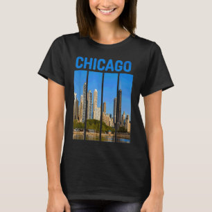 Downtown Chicago City Skyliness Souvenirs Illinois T-Shirt