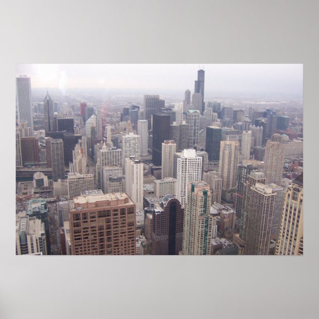 Downtown Chicago Poster (Front)