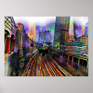 Downtown Chicago Poster