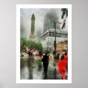 Downtown Chicago Poster