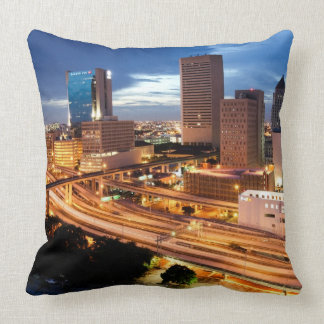 Downtown City View Cushion