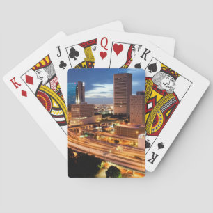 Downtown City View Playing Cards