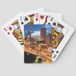 Downtown City View Playing Cards