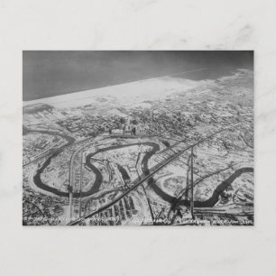 Downtown Cleveland in 1937 Postcard