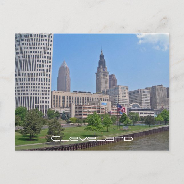 Downtown Cleveland, Ohio Postcard (Front)