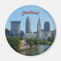 Downtown Cleveland Riverview Magnet