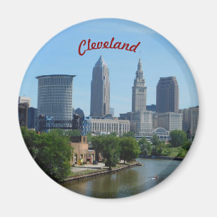 Downtown Cleveland Riverview Magnet