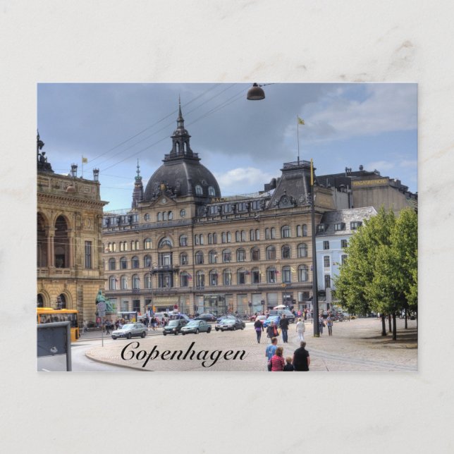 Downtown Copenhagen Postcard (Front)