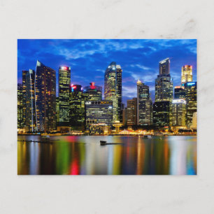 Downtown core postcard