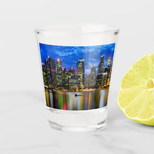 Downtown core shot glass
