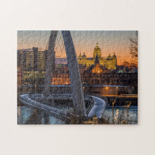 Downtown Des Moines, Iowa Jigsaw Puzzle