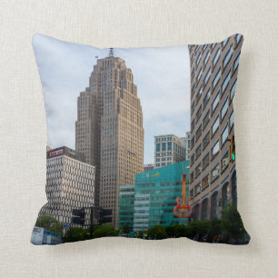 Downtown Detroit Cushion