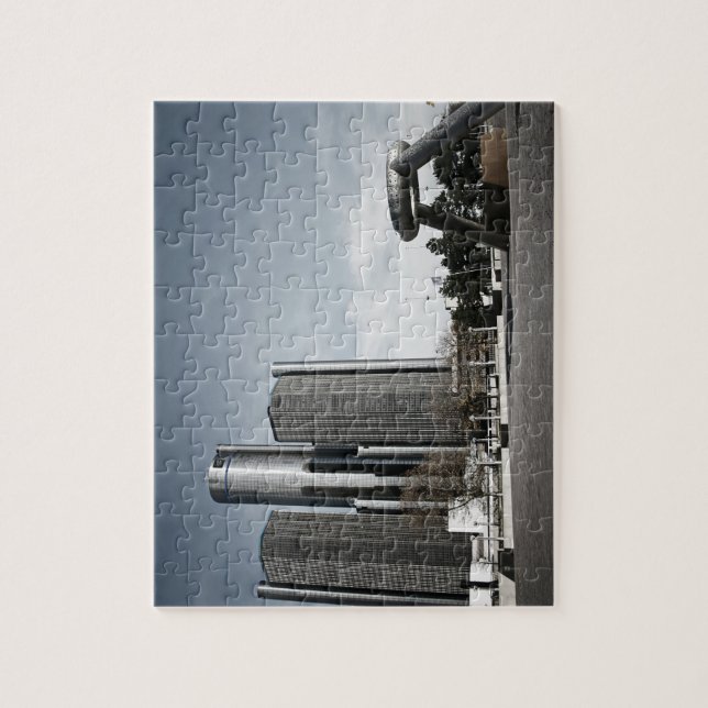 Downtown Detroit Jigsaw Puzzle (Vertical)