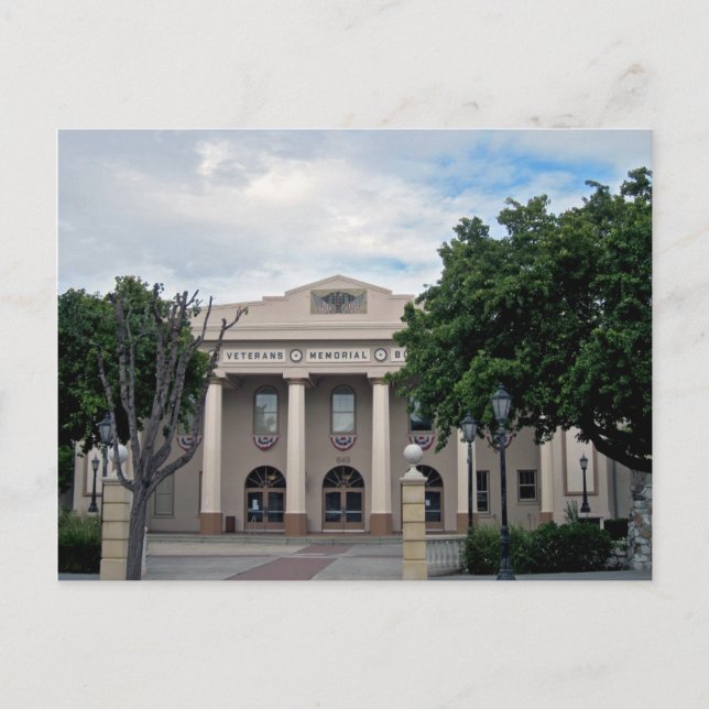 Downtown Hollister Postcard (Front)