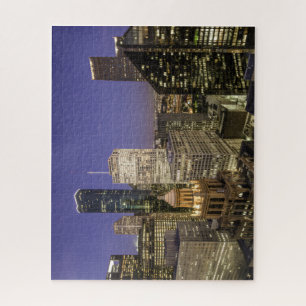 Downtown Houston 520 piece puzzle