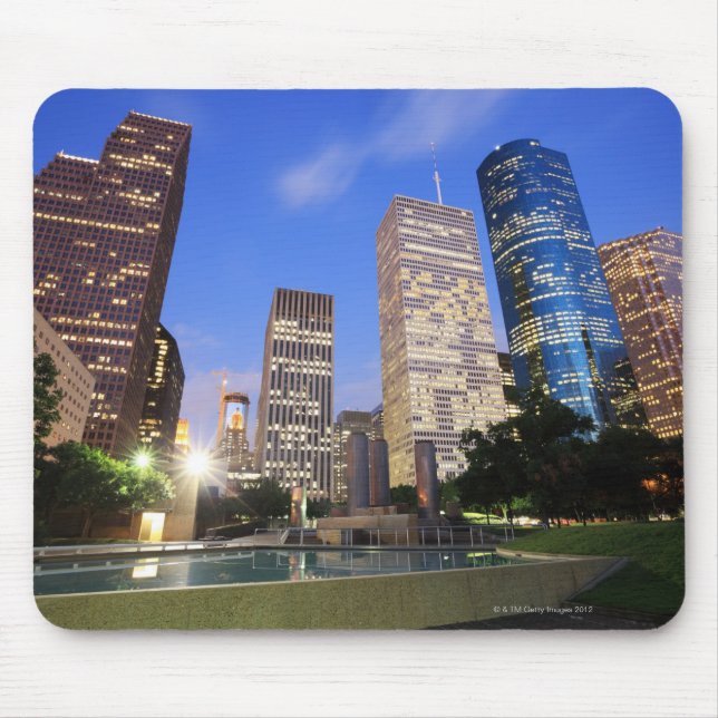 Downtown Houston, Texas Mouse Pad (Front)