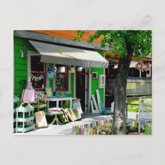 Downtown in Davis, Ca Postcard