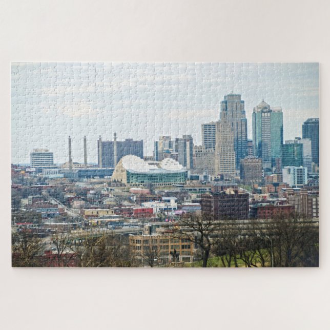Downtown Kansas City, Missouri, View Jigsaw Puzzle (Horizontal)