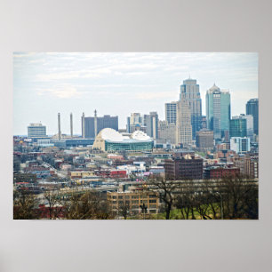 Downtown Kansas City, Missouri, View Poster