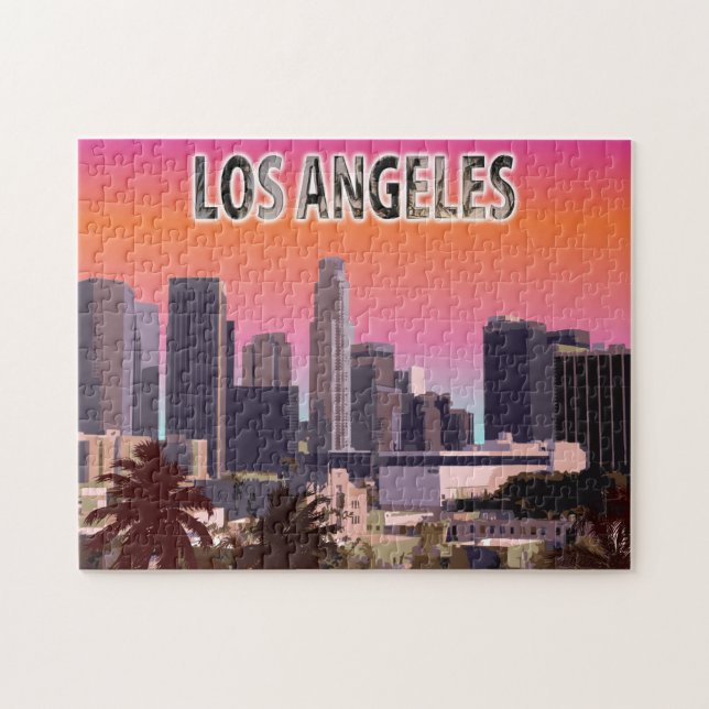 Downtown L.A. Jigsaw Puzzle (Horizontal)