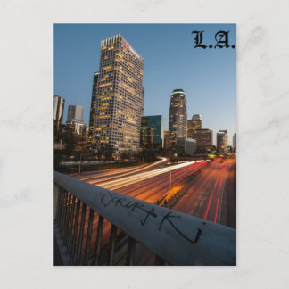 Downtown L.A. postcard