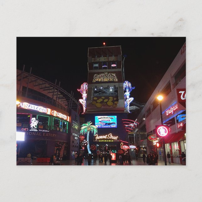 Downtown Las Vegas #7 Postcard (Front)