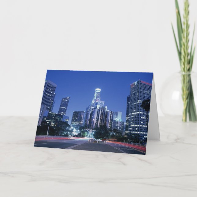 Downtown Los Angeles Card (Front)